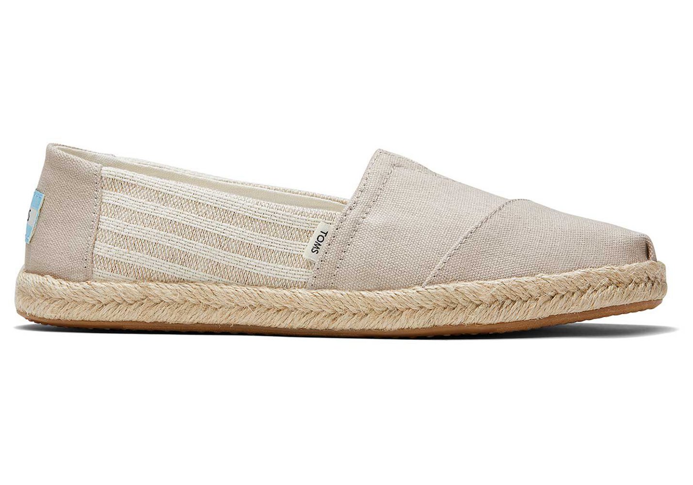 Toms Espadryle Damskie Beżowe - Alpargata Rope - 96MKFTPXJ